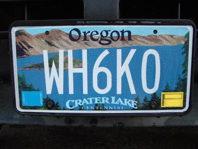 CLICK HERE to see diferent types of OREGON License Plates