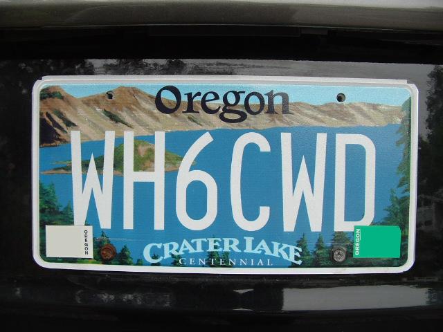 WH6CWD PLATE